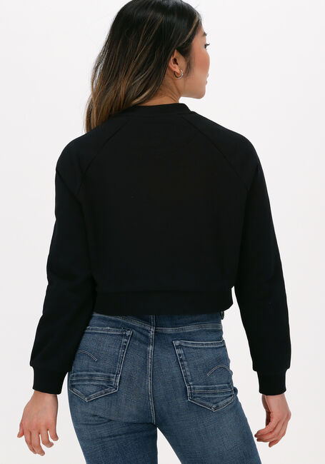 Zwarte LYLE & SCOTT Sweater CROPPED SWEATSHIRT - large