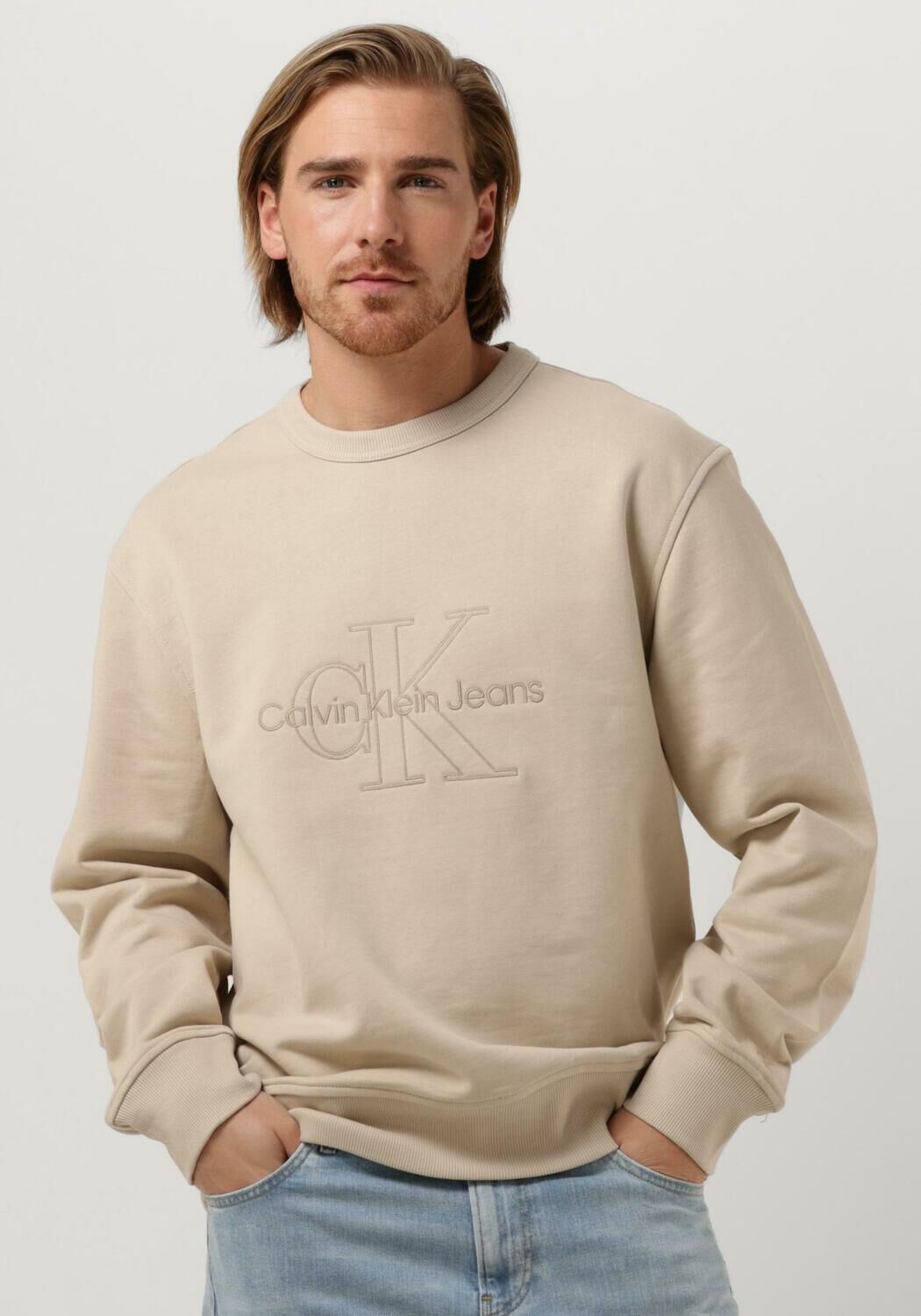 Calvin klein sweater heren deals