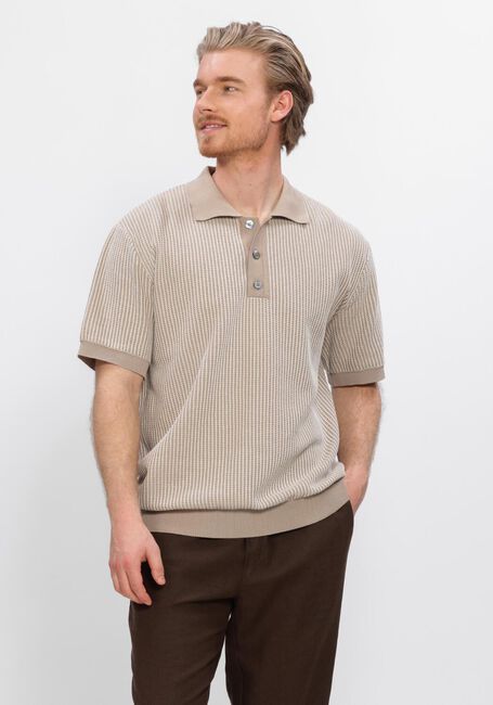JC RAGS Polo POLO SS DALE en beige - large