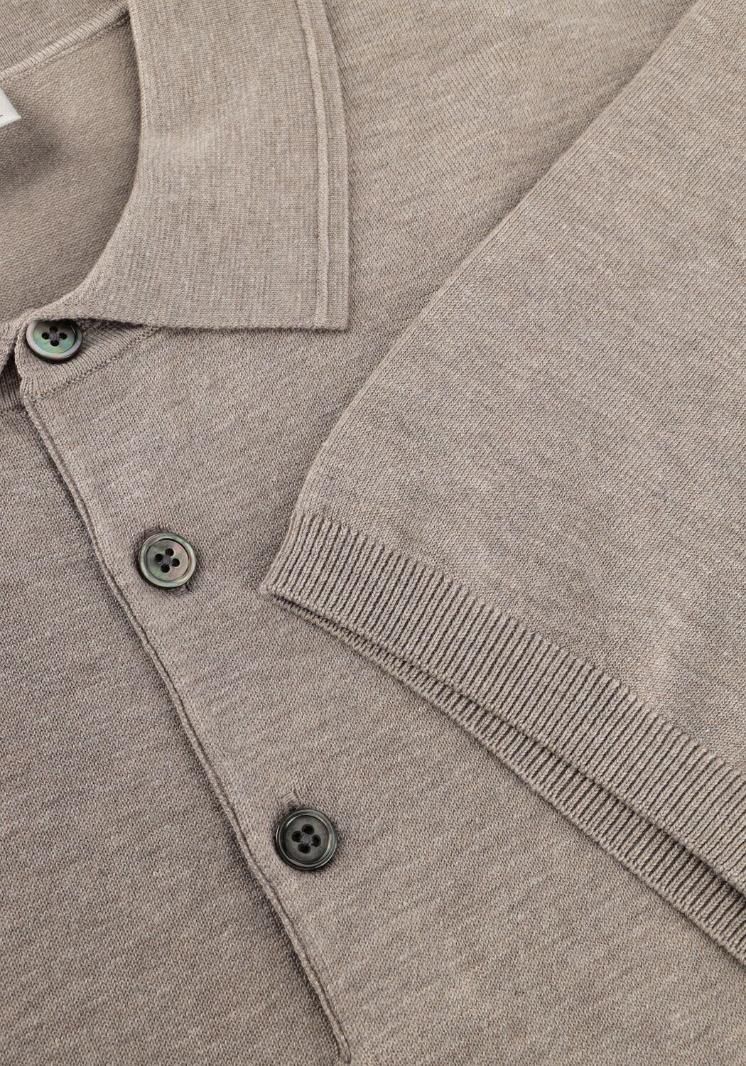 PROFUOMO Polo POLO SS LUXURY BASIC en beige - large