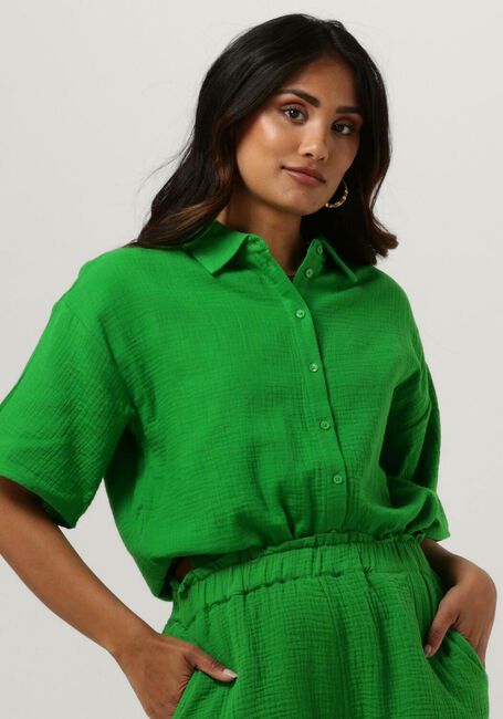 OBJECT CARINA 2/4 SHIRT 126 Blouses en vert - large
