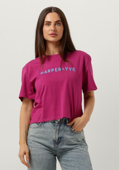 HARPER & YVE T-shirt HARPER-SS Lilas - large