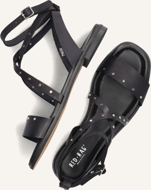 Zwarte RED-RAG Sandalen 79658 Zwarte RED-RAG Sandalen 79658 - large