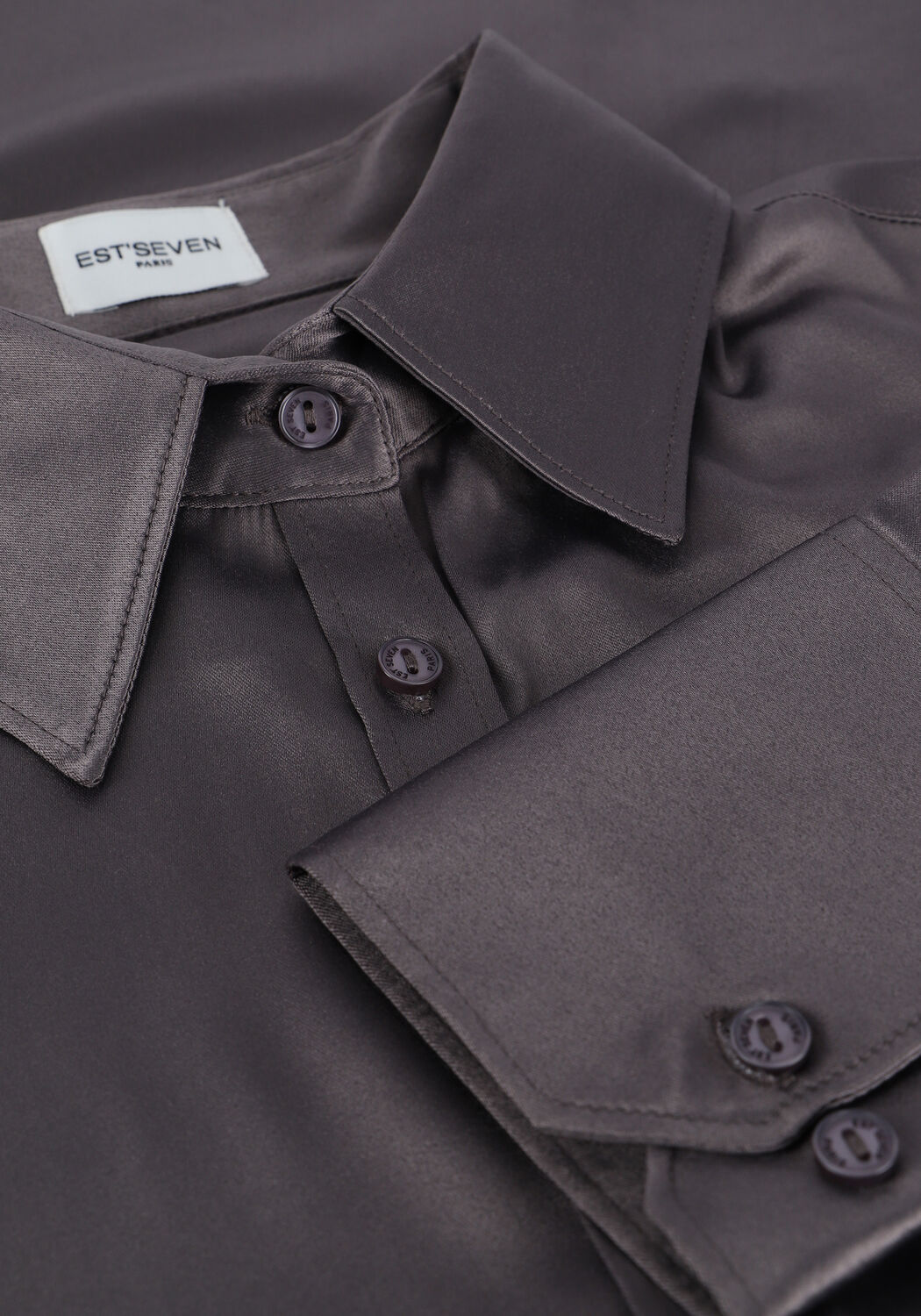 EST'SEVEN EST'CHEMISIER BLOUSE BOW Blouses en gris - large