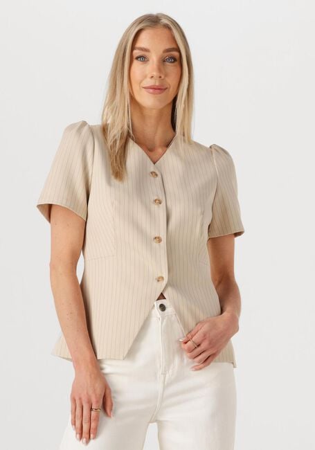 NEO NOIR JULES PINSTRIPED BLOUSE Blouses Sable - large