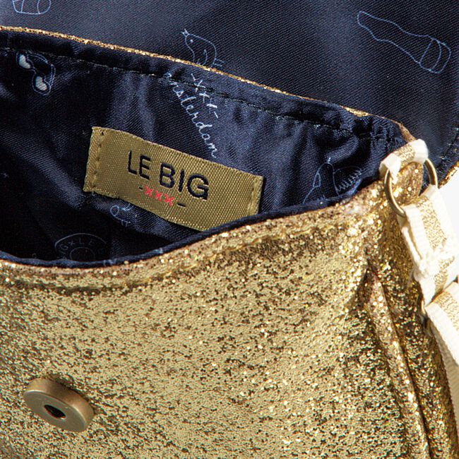 LE BIG Sac bandoulière RIANNE BAG en or  - large