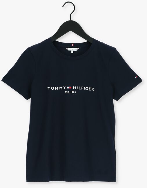 Donkerblauwe TOMMY HILFIGER T-shirt HERITAGE HILFIGER C-NK REG TEE - large