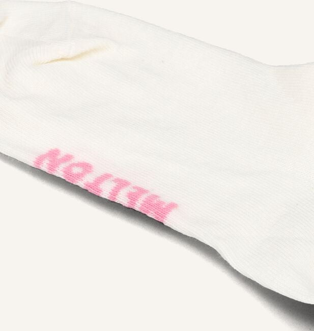 Witte MELTON Beenmode SLIM STRIPES SOCKS Witte MELTON Beenmode SLIM STRIPES SOCKS - large