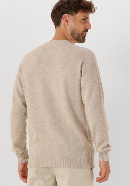 Beige PROFUOMO Trui PULLOVER CREW NECK - large