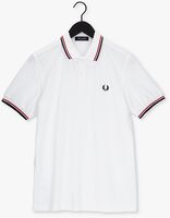 FRED PERRY Polo TWIN TIPPED FRED PERRY SHIRT en blanc