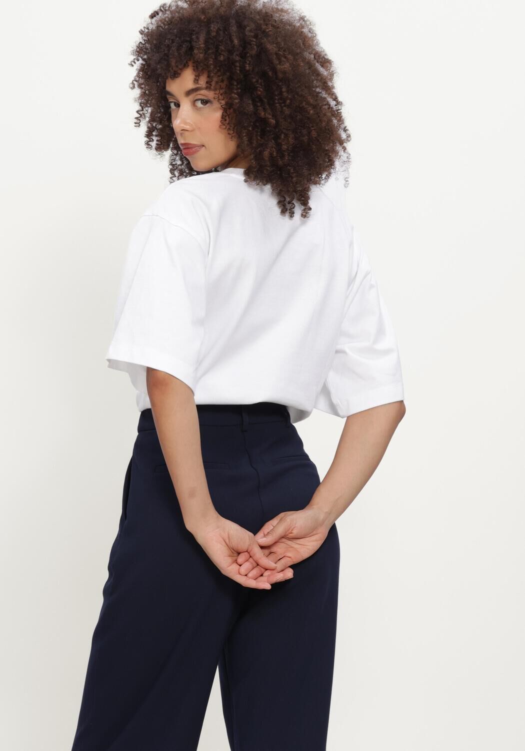 Witte CO'COUTURE Tops & T-shirts 43013 ZENGACC TEE O-NECK - large