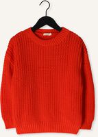Rode YUKI KIDSWEAR Trui CHUNKY KNITTED SWEATER Rode YUKI KIDSWEAR Trui CHUNKY KNITTED SWEATER - medium