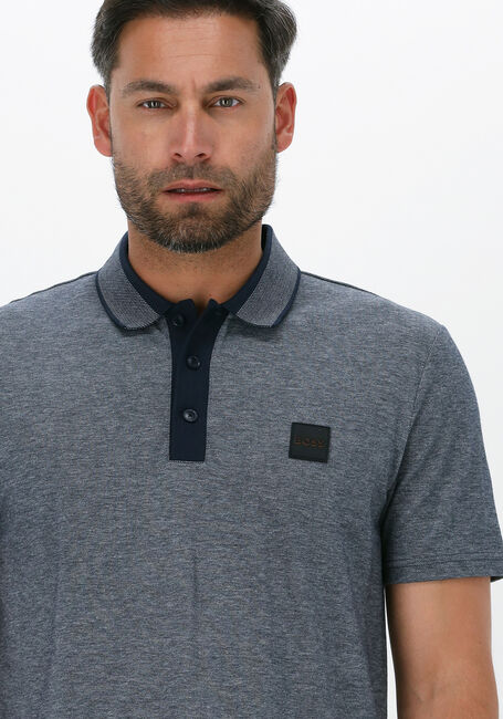 BOSS Polo PDRIVEY Bleu foncé - large