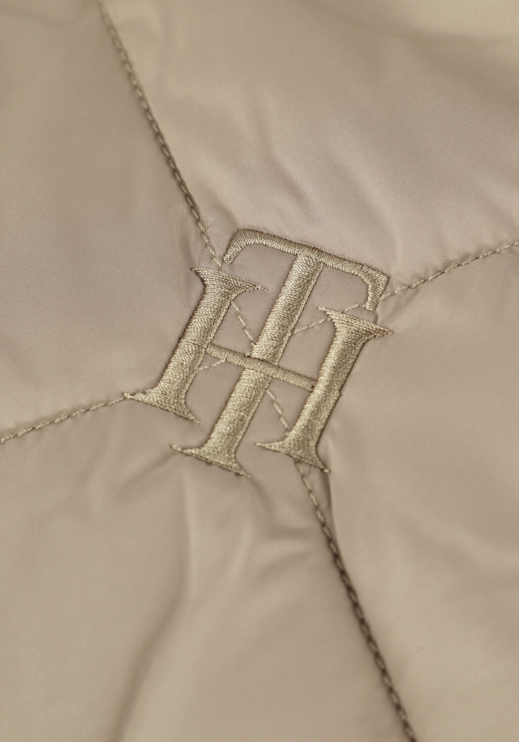 TOMMY HILFIGER Jack QUILTED BOMBER JACKET en beige - large