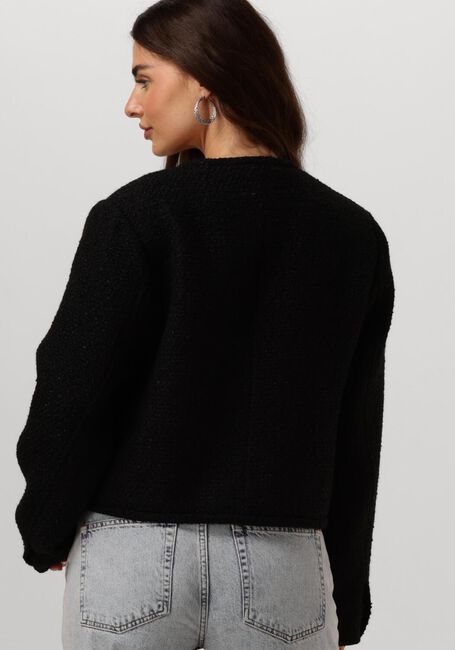 NEO NOIR Gilet MANUA BOUCLE JACKET en noir - large