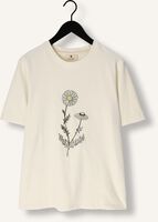 ANERKJENDT T-shirt AKKIKI FLOWER EMB S/S TEE Blanc ANERKJENDT T-shirt AKKIKI FLOWER EMB S/S TEE Blanc - medium