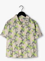 Groene AO76 Casual overhemd HAWAIIAN PALMS SHIRT - medium