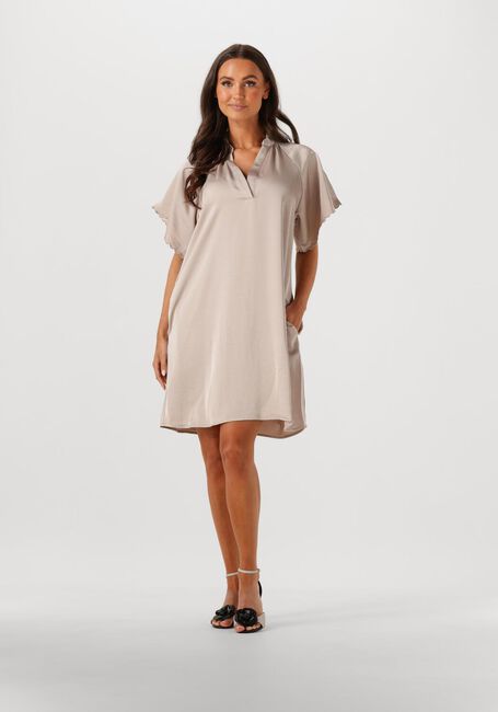BRUUNS BAZAAR Mini robe WENDIS DRESS en beige - large