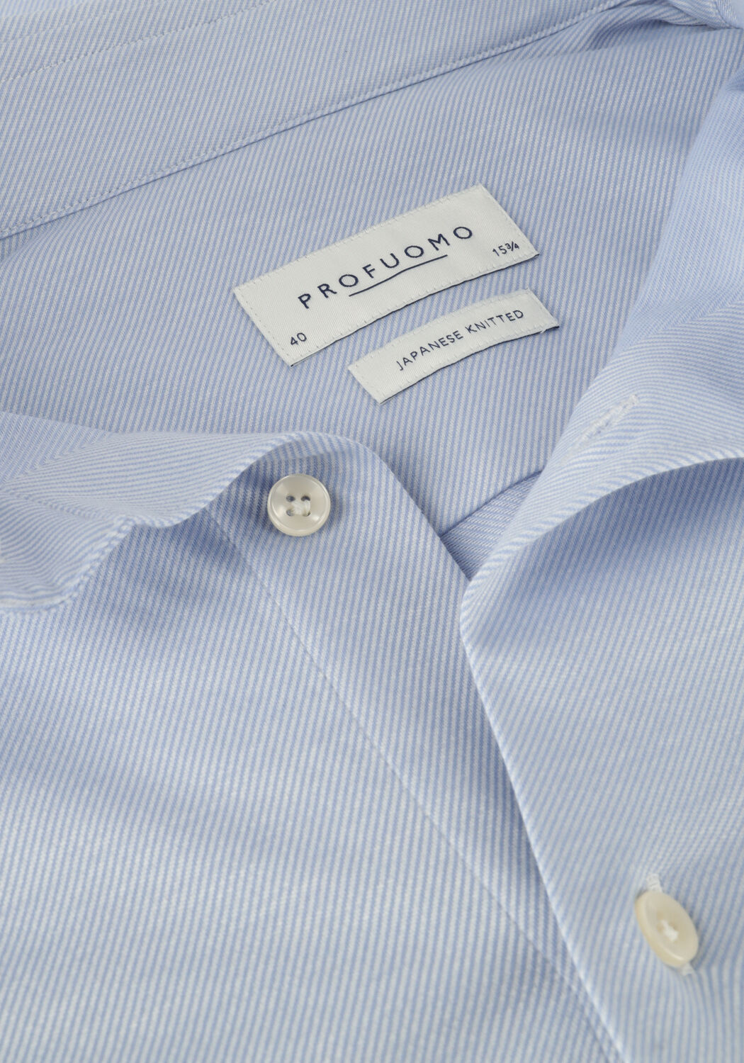 Lichtblauwe PROFUOMO Klassiek overhemd PPUH10055 - large