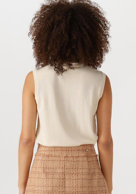 Ecru SILVIAN HEACH Spencer TURTLE NECK WARMY - large