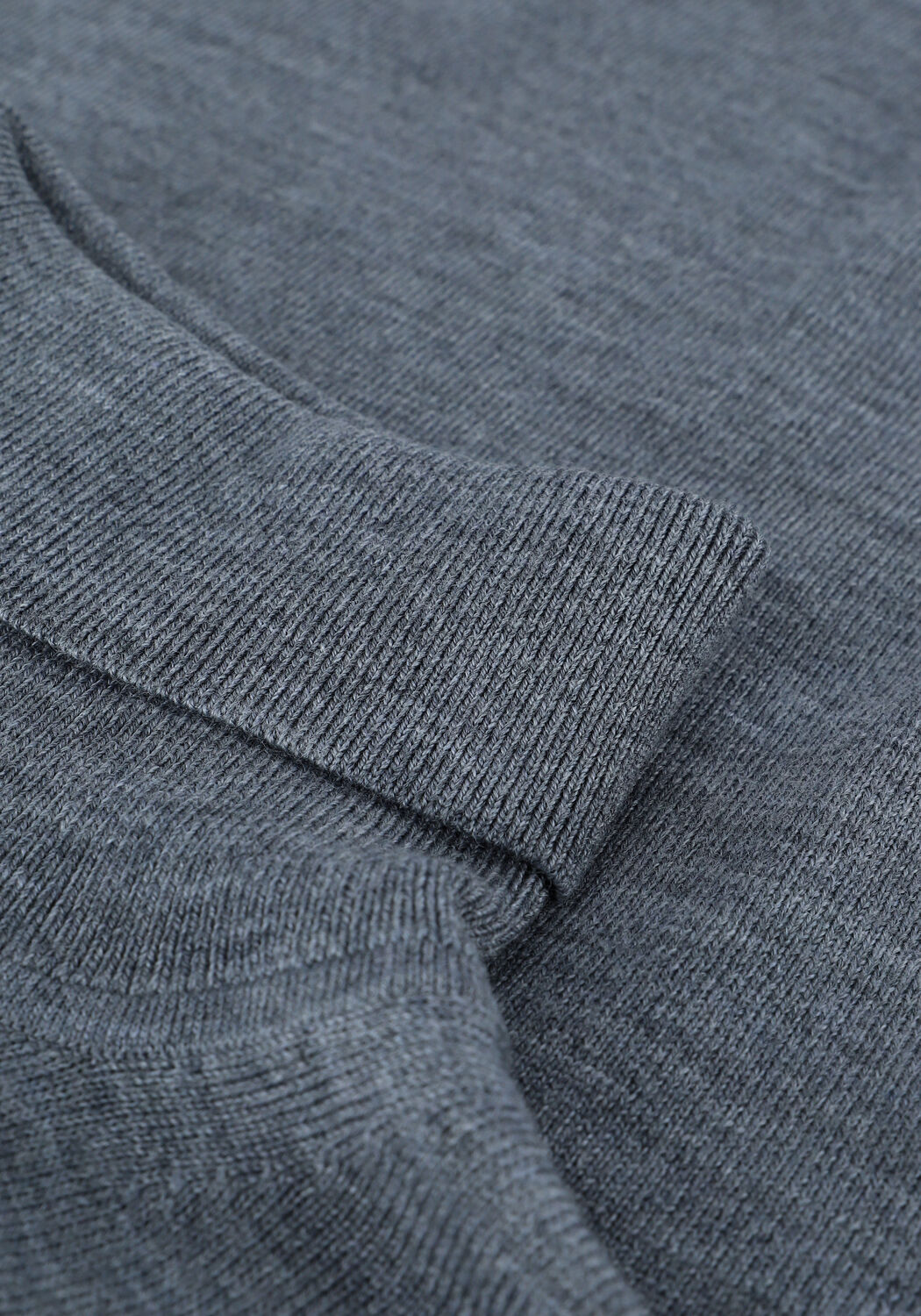 Grijze CALVIN KLEIN Coltrui SUPERIOR WOOL TURTLE NK SWEATE - large