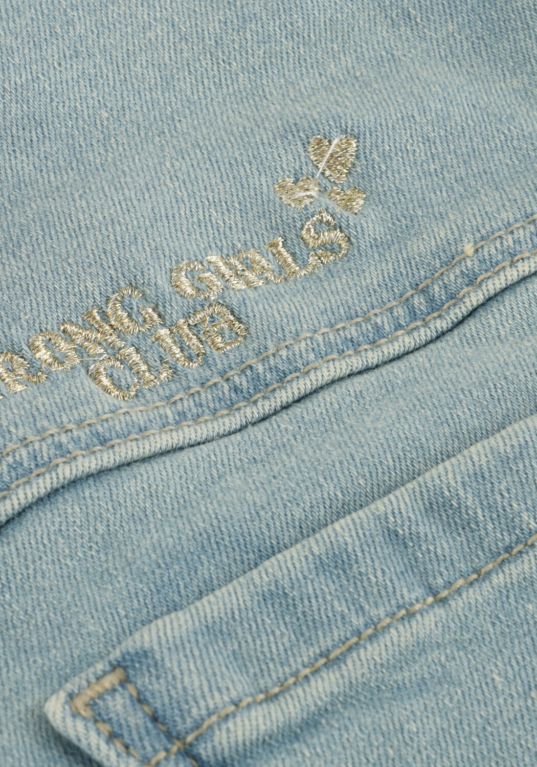 Lichtblauwe DAILY7 Spijkerjas DENIM JACKET - large