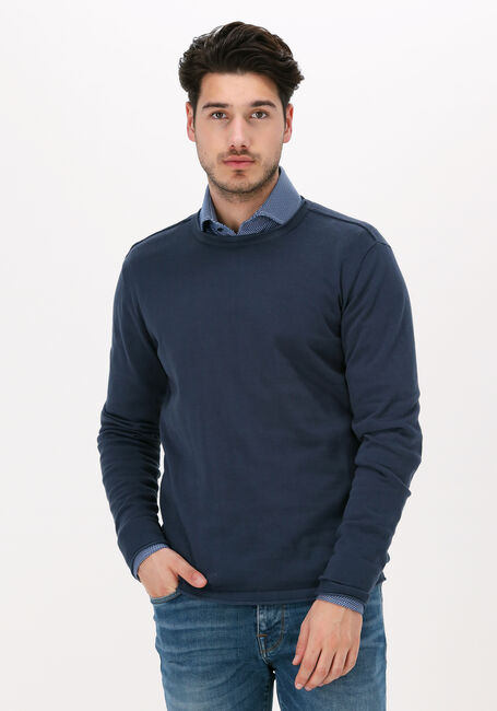 SAINT STEVE Pull GIEL en bleu - large