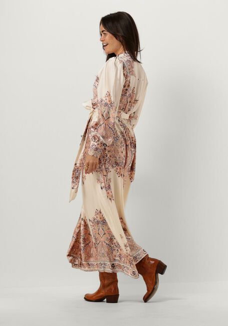 NEO NOIR Robe maxi NOVA PAISLEY BORDER DRESS Crème - large