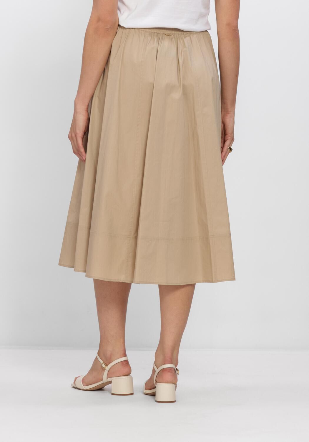 Beige TWINSET MILANO Midirok 261TT2235 - large