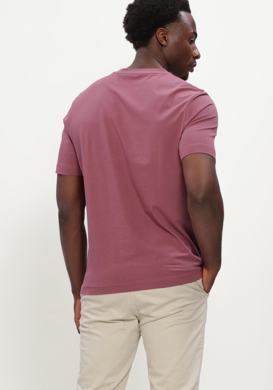 Paarse BOSS ORANGE T-shirt TCHUP - large