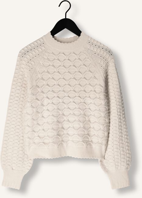 Gebroken wit OBJECT Trui OBJSIDA KNIT L/S RE PULLOVER Gebroken wit OBJECT Trui OBJSIDA KNIT L/S RE PULLOVER - large
