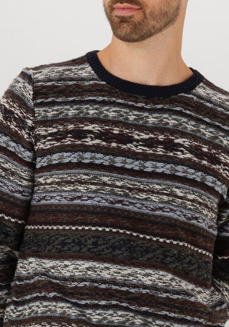 ANERKJENDT Pull AKSUNE REVERSE INKA KNIT en multicolore - large