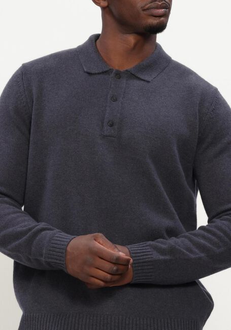ANERKJENDT Pull AKPETER MERINO LS POLO Anthracite - large