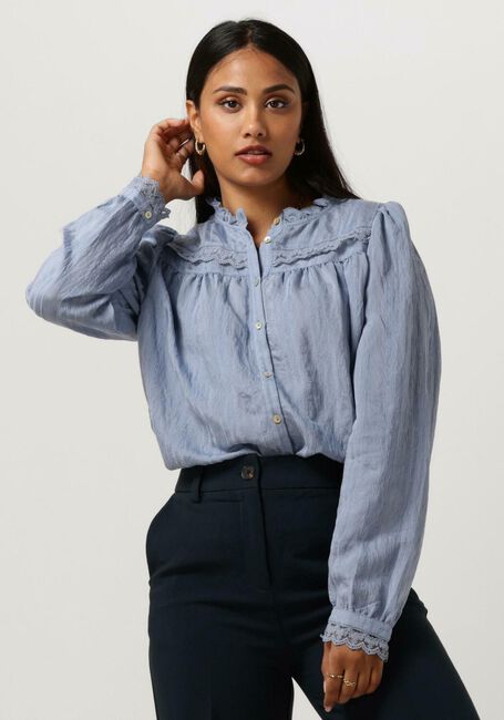 LOLLYS LAUNDRY AIRLIE SHIRT Blouses Bleu clair - large