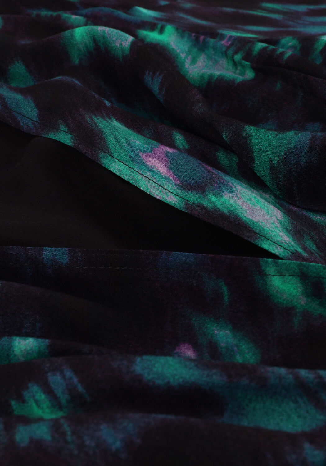 FREEBIRD Mini robe WV-RAINY-FLORAL-VIS-23-3 en noir - large