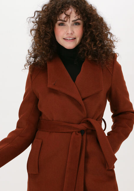 GIACOMO THE JACKET Manteau 18 WOOL BLEND en marron - large