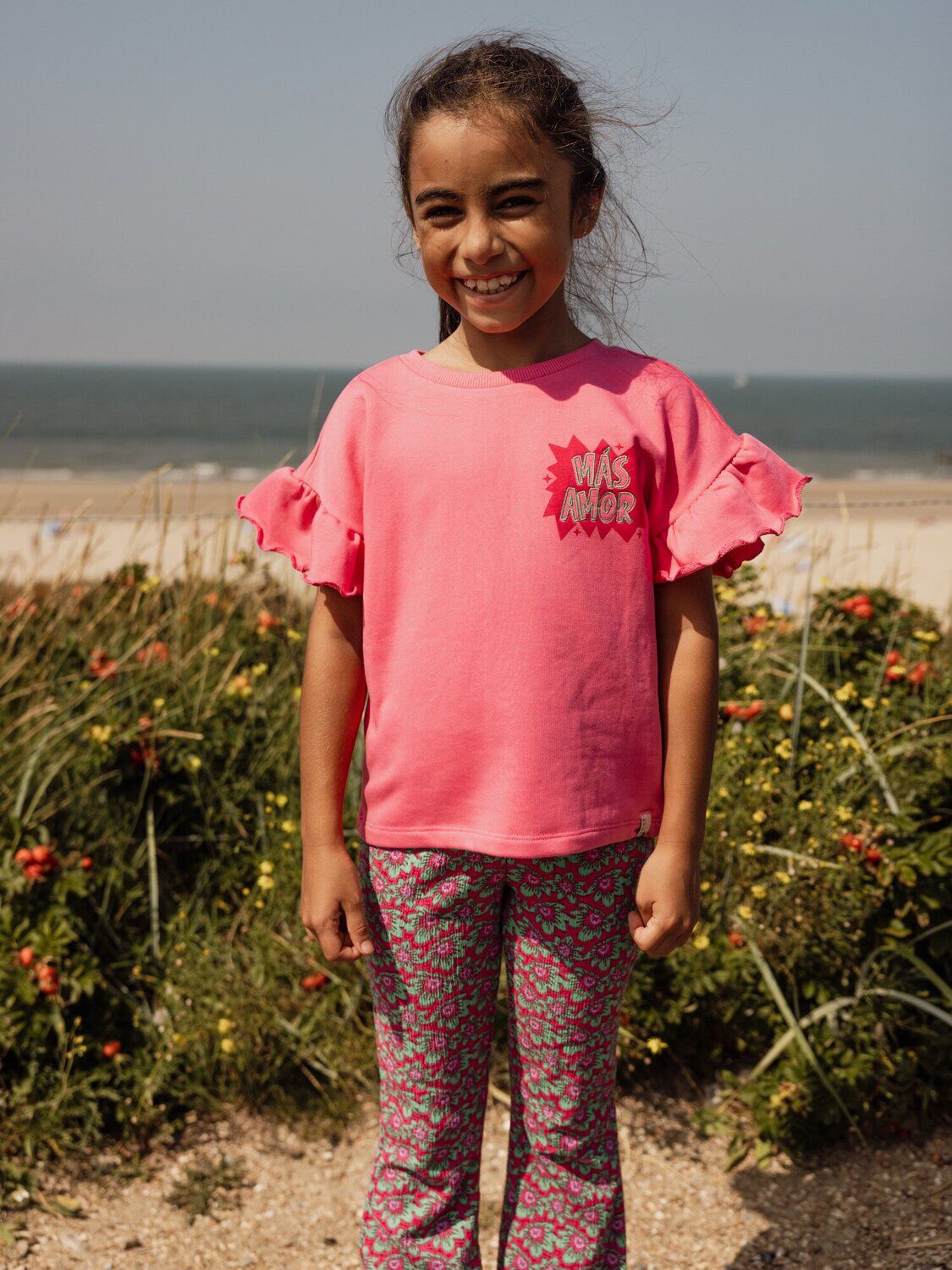 LOOXS Little T-shirt 2612-7332 en rose - large