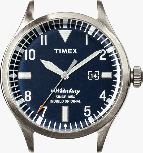 Zilveren TIMEX Horloge WATERBURY DATE - large