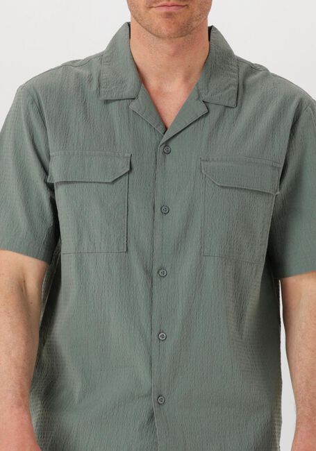 PURE PATH Chemise décontracté REGULAR FIT SHORTSLEEVE SHIRTS en vert - large
