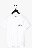 TOMMY JEANS T-shirt TJW RLXD TOMMY SIGNATURE SS en blanc