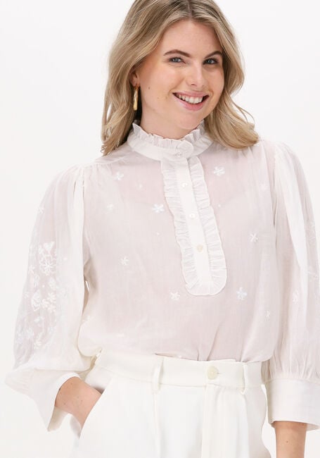 ANTIK BATIK ANAIS BLOUSE Blouses Blanc - large