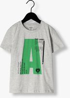 Grijze ALIX MINI T-shirt KIDS KNITTED A PRINT T-SHIRT - medium