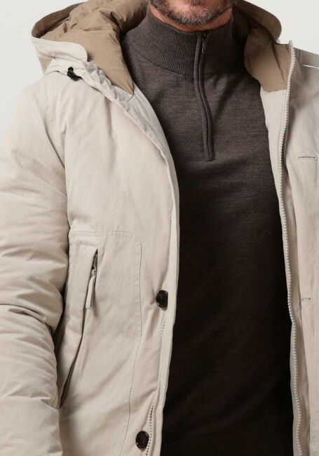 PROFUOMO Veste matelassé OUTERW PARKA DUCKDWN Blanc - large