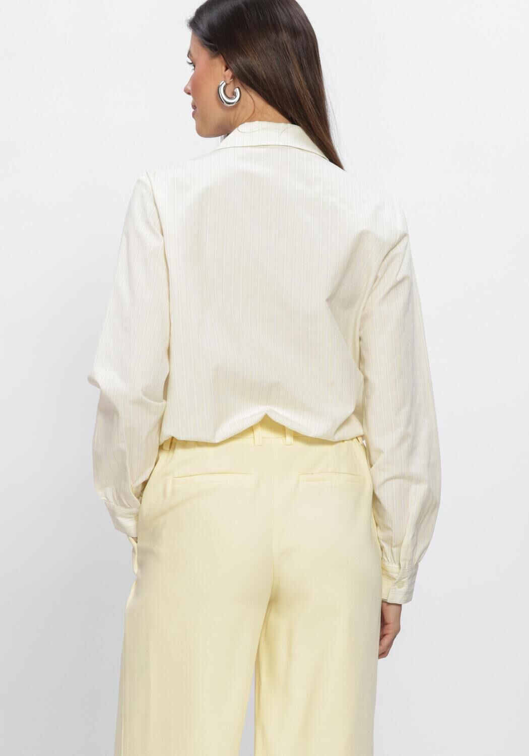 FREEBIRD WV-COT-STRIPE-26-1 Blouses en jaune - large