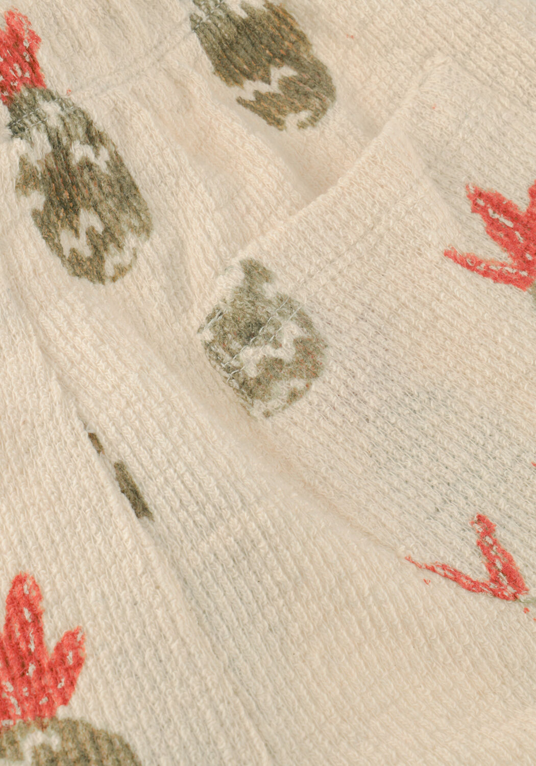 PLAY UP Pantalon courte PRINTED EMBELLISHED JERSEY SHORTS &Eacute;cru - large