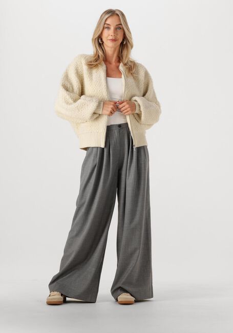 EDITED Pull SINDY WOOL CARDIGAN en blanc - large