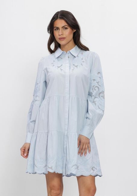 Y.A.S. Mini robe YASZIMIA LS SHIRT DRESS en bleu - large