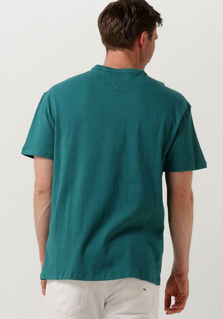 TOMMY JEANS T-shirt TJM REG BADGE TEE EXT en vert - large