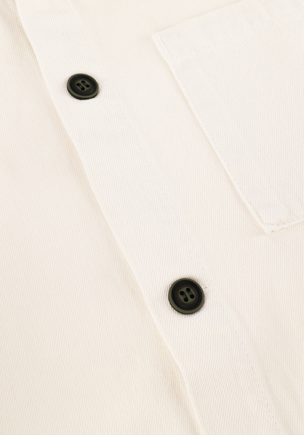 Gebroken wit ANERKJENDT Overshirt AKOSCAR TWILL OS - large