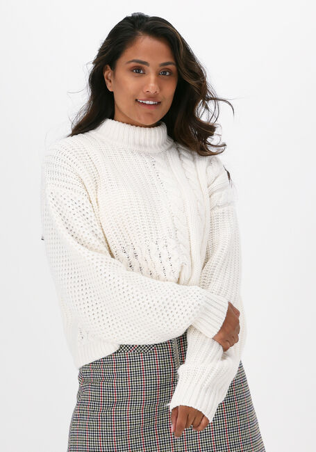 ENVII Pull ENBLANCA LS T-N KNIT 5250 en beige - large